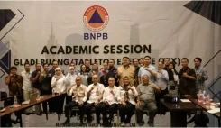 BNPB Menggelar Academic Session TTX Kolaborasi Multipihak Pemulihan Pascagempabumi Cianjur